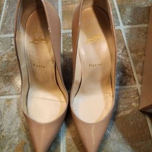christian louboutin pigalle follies 100 Nude
